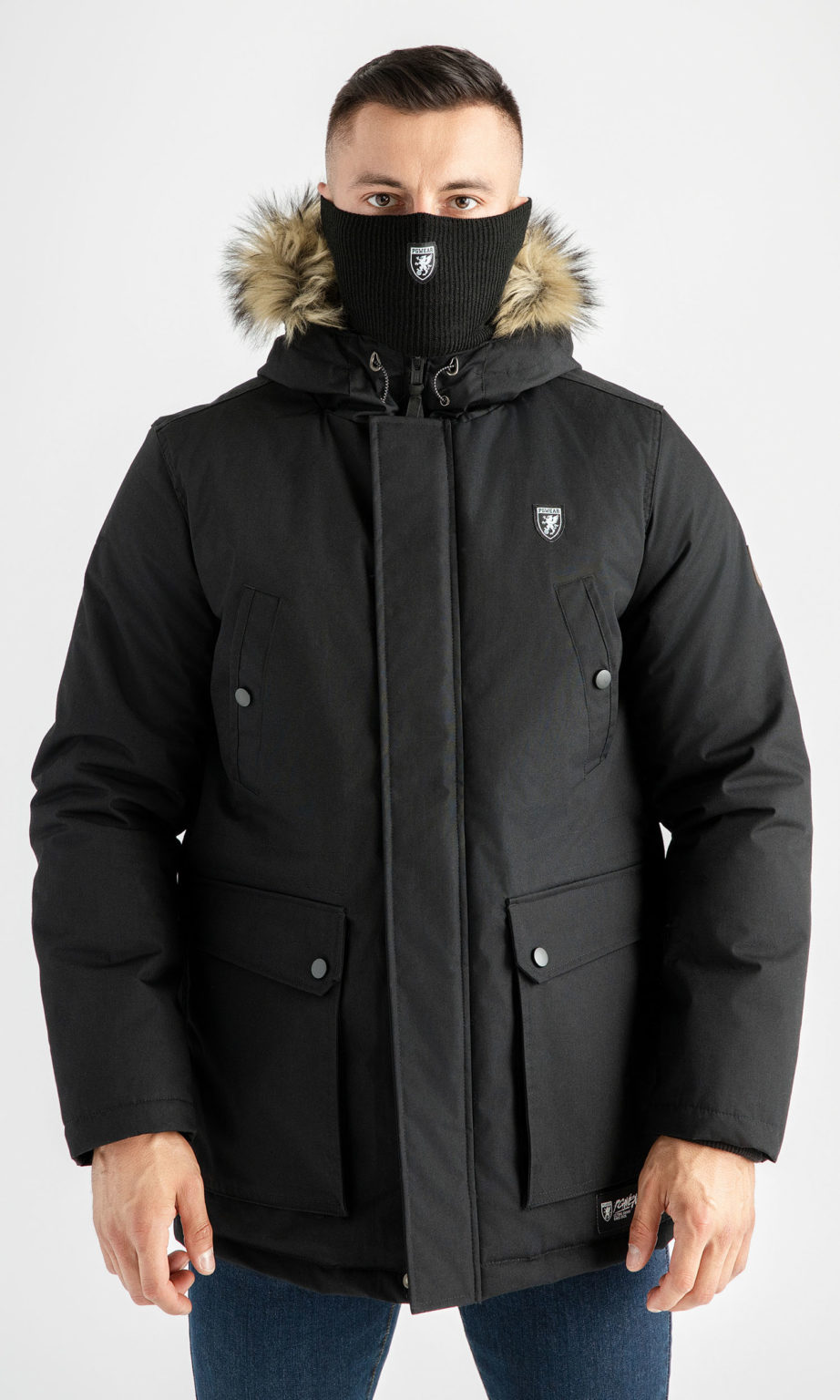 PGWEAR Giacca Full Face Rascal, Nero , S