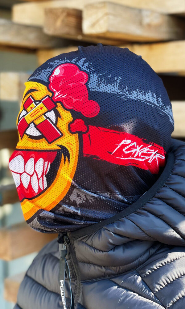 Alternative view of Balaclava Mesh "Emoji"