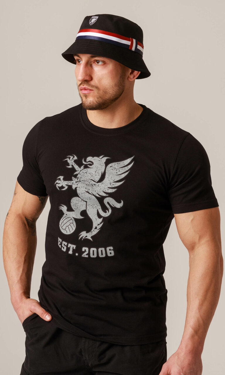T-shirt "Gryphon BIG" Mono Black
