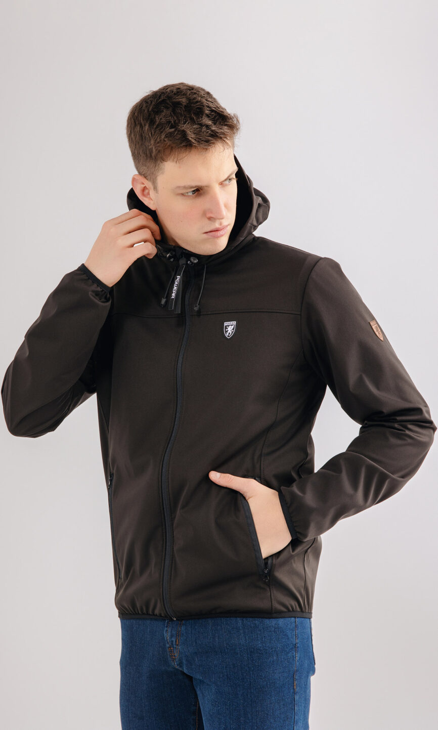 Kurtka Softshell "Risk" Black