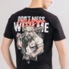 T-shirt "Mess" Schwarz