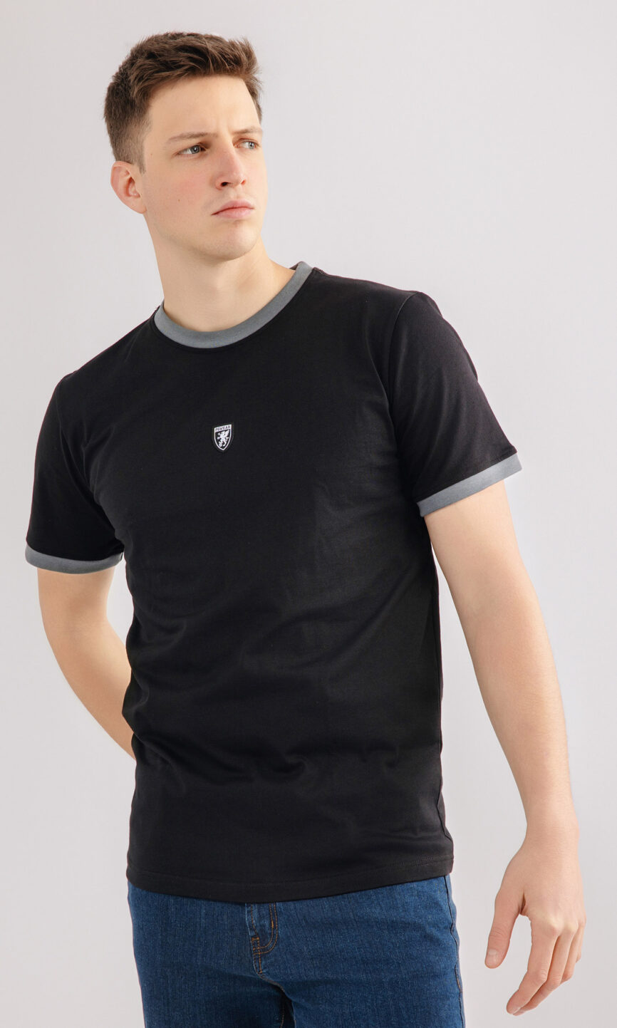 T-shirt "Ringer" Black