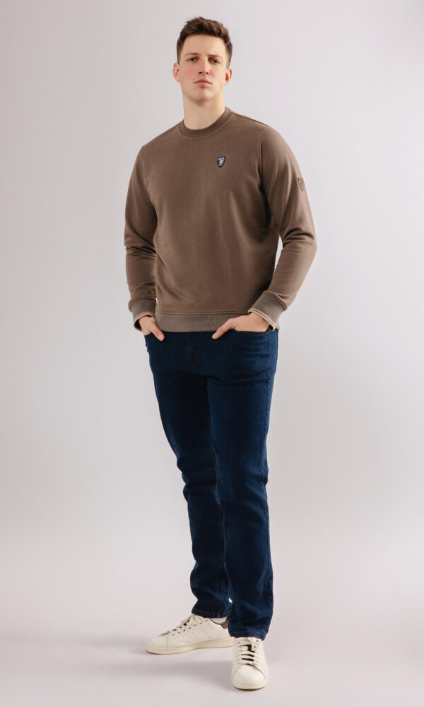 Alternative view of Sweatshirt "Concept" Braun