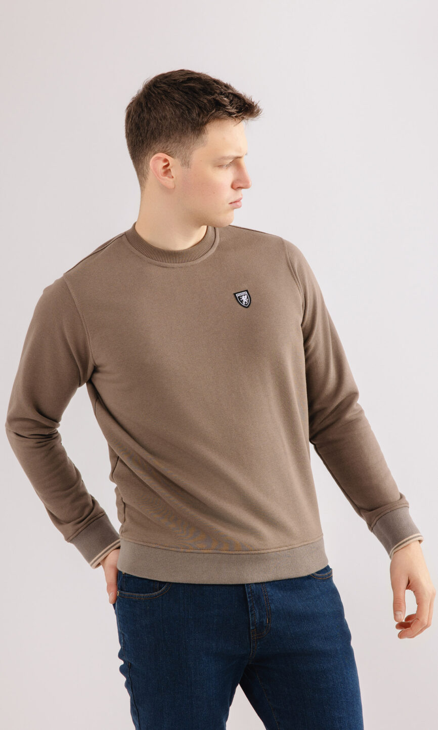 Sweatshirt "Concept" Braun