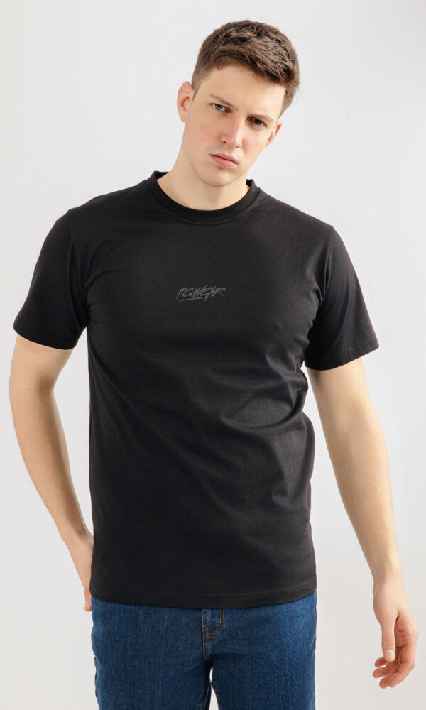 Alternative view of T-shirt "Back Print" Black
