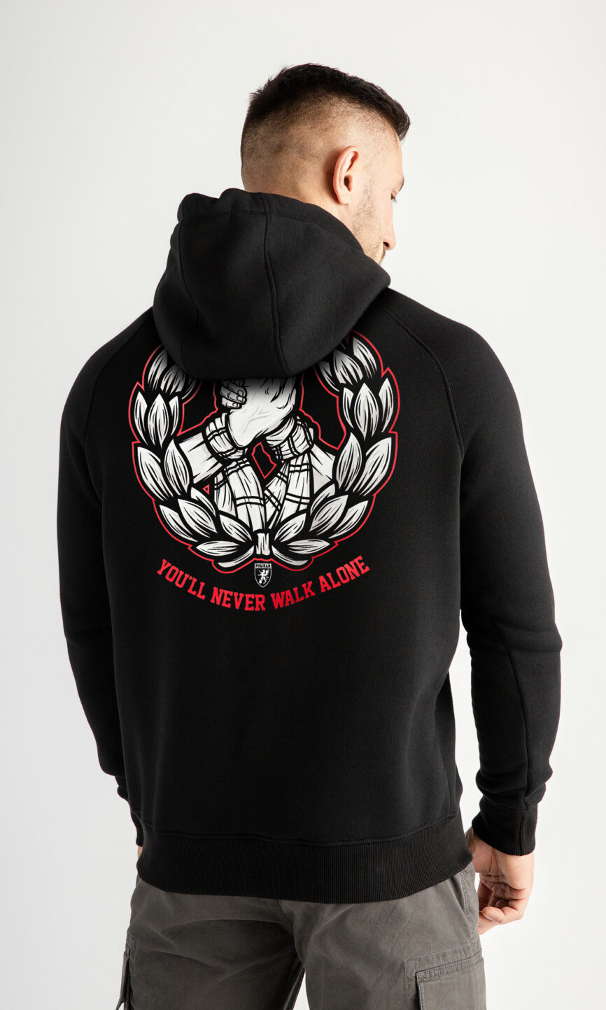 Full Face Hoodie "Brotherhood" Black