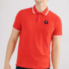 Polo "David" Red/White