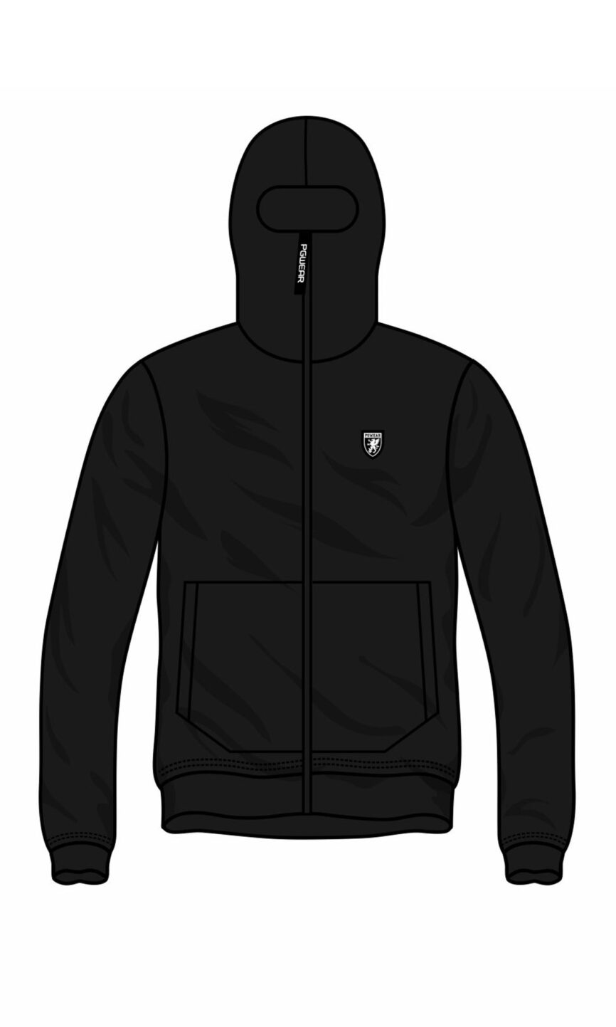Ninja Hoodie "Samurai" Black