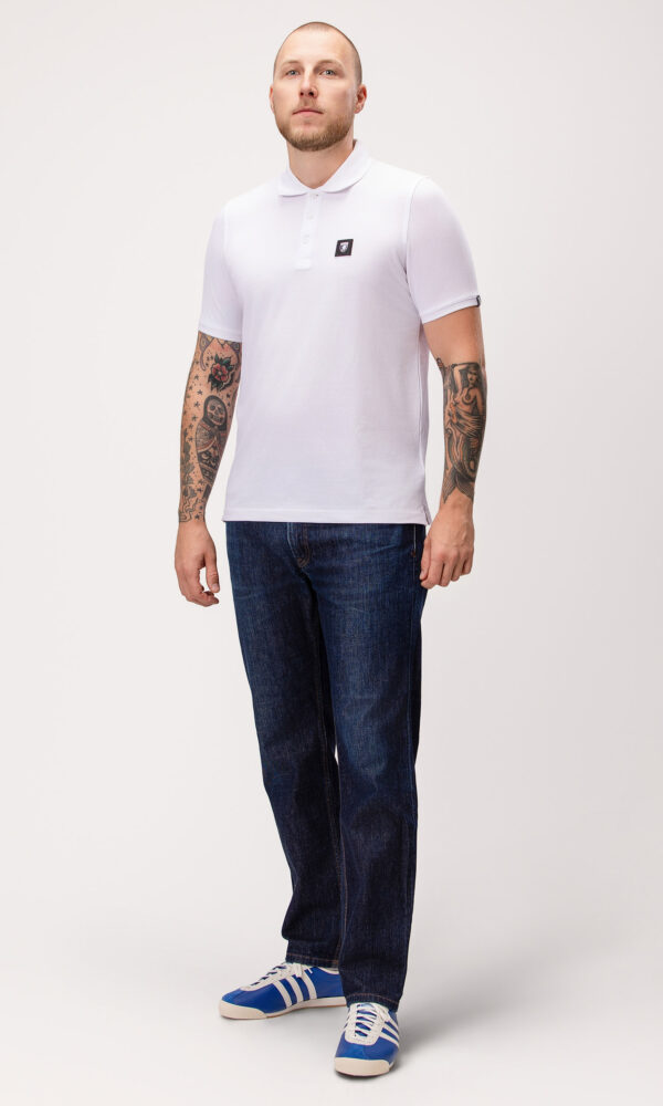 Alternative view of Poloshirt "Paddy" Weiß