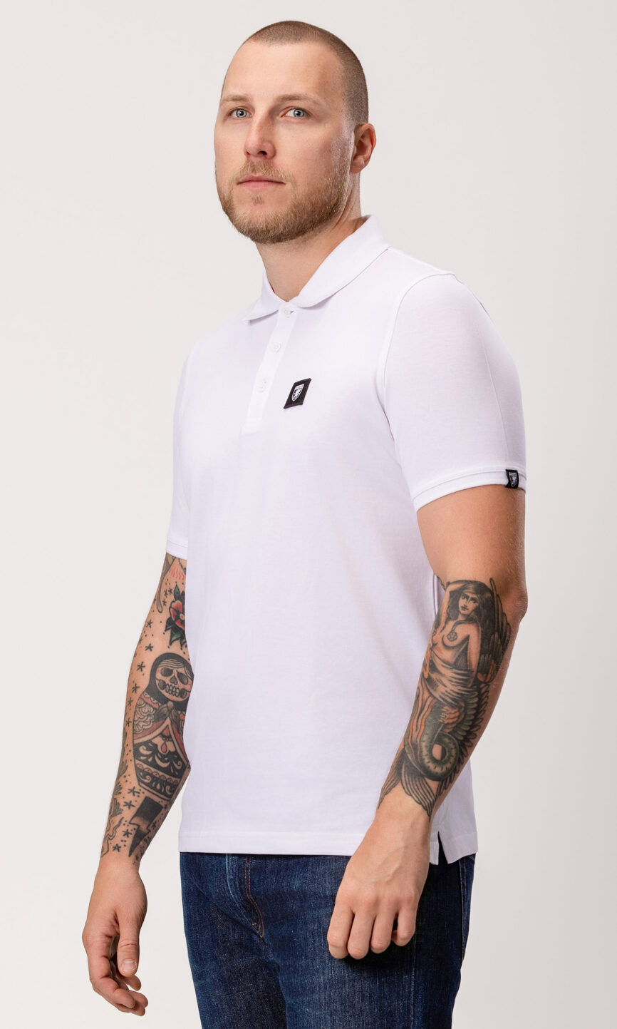 Poloshirt "Paddy" Weiß