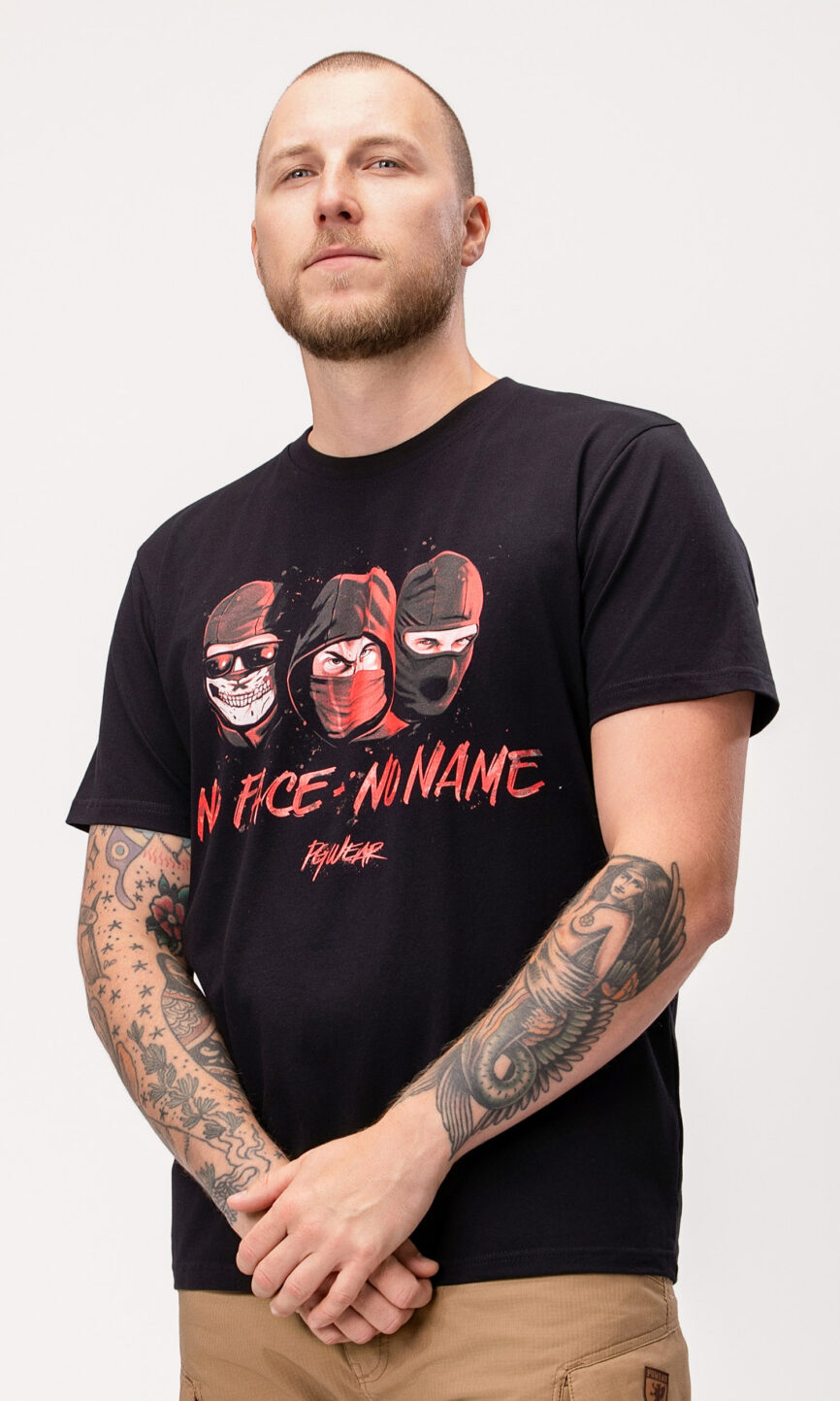 T-shirt "NFNN" Schwarz