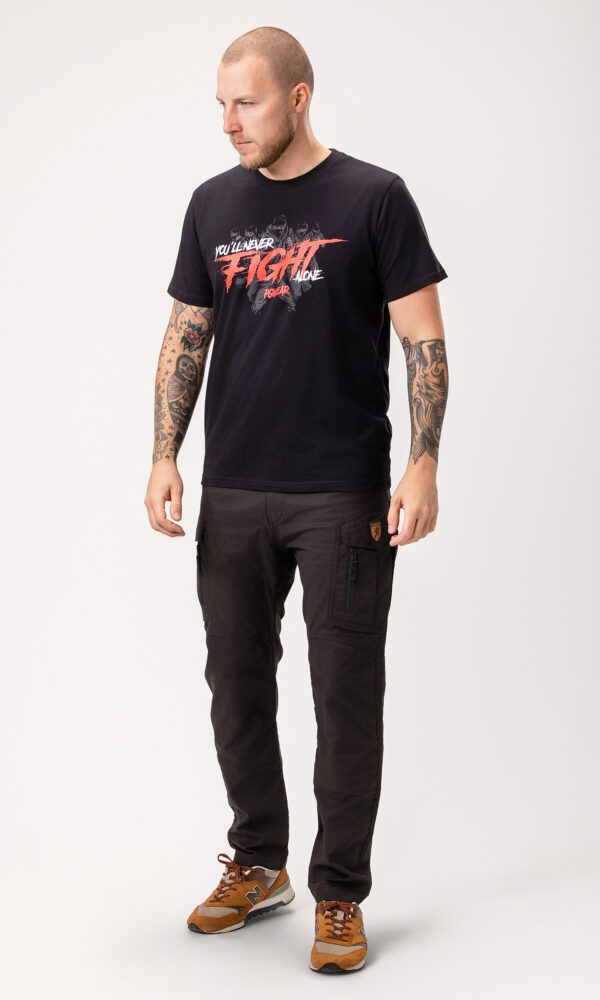 Alternative view of T-shirt "Fight" Black