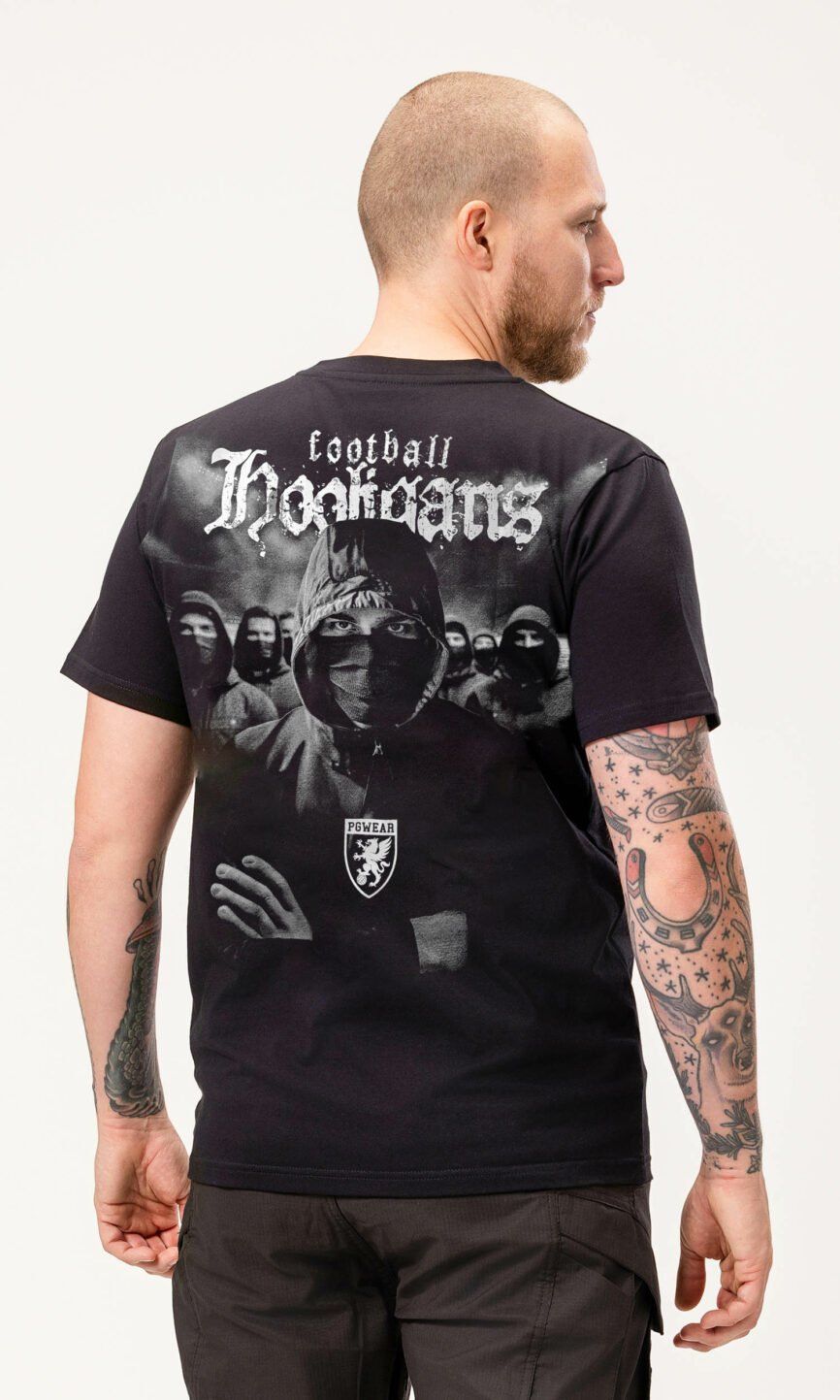 T-shirt "Hooligans" Black