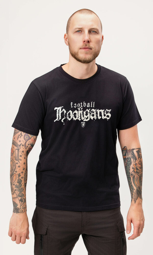 Alternative view of T-shirt "Hooligans" Schwarz