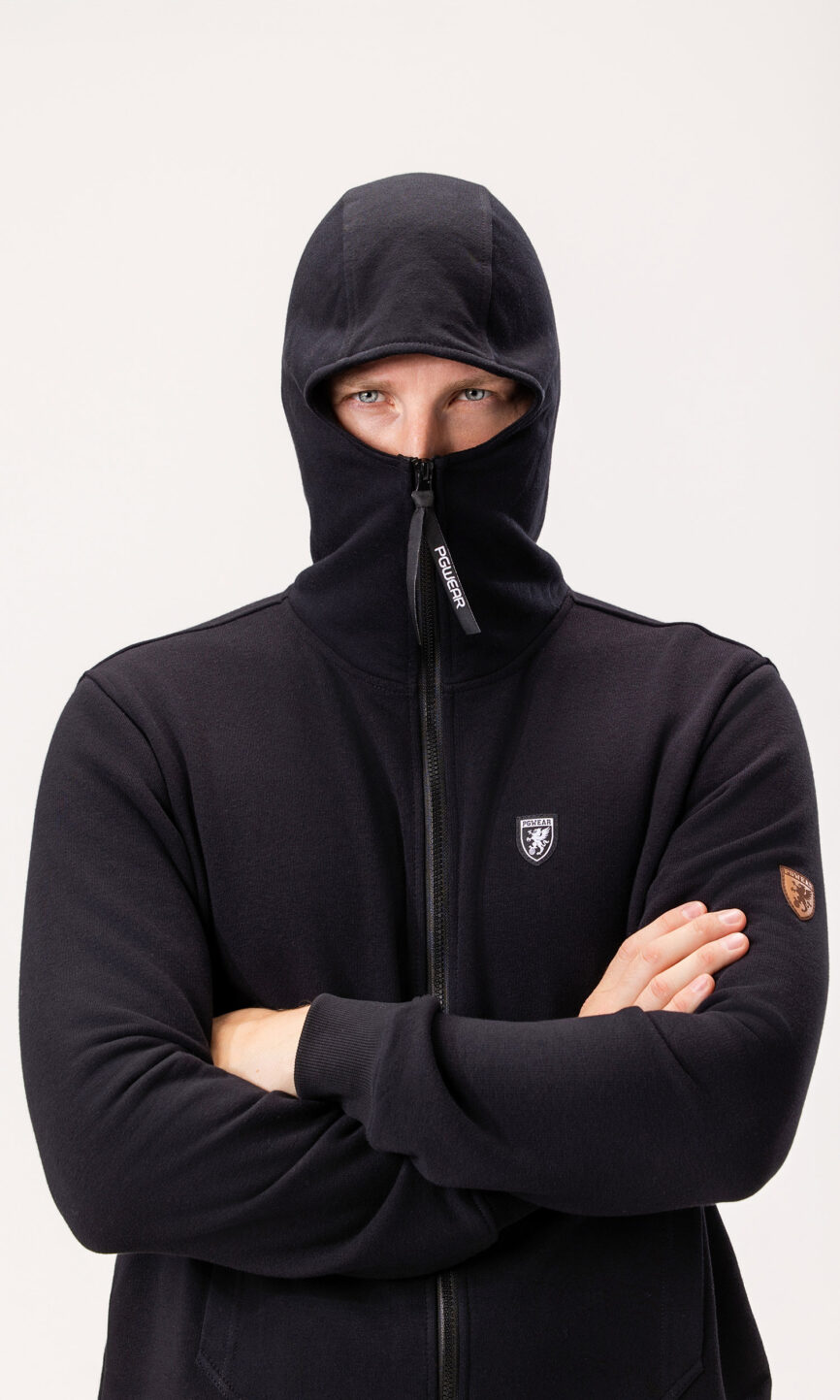 Ninja Hoodie "Samurai" Black