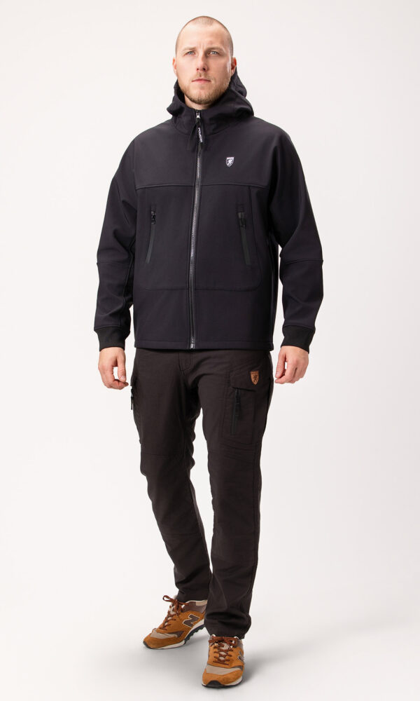 Alternative view of Softshell FullFace "Struggle" Black