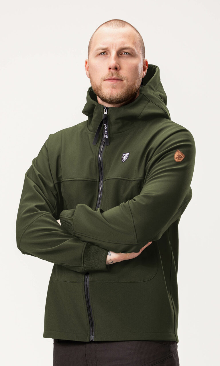Full Face Softshelljacke "Struggle" Olive