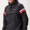 Jacke "Expedition" Schwarz Weiß/Rot