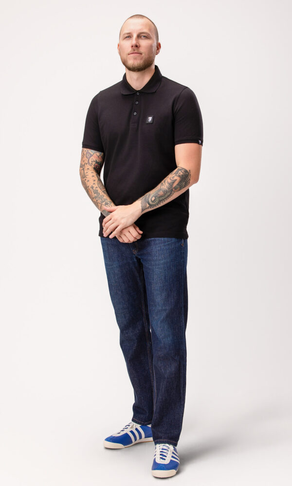Alternative view of Poloshirt "Paddy" Schwarz