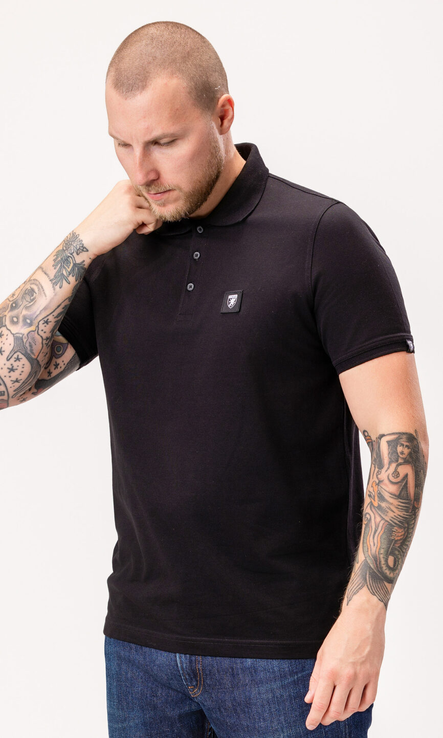 Poloshirt "Paddy" Schwarz