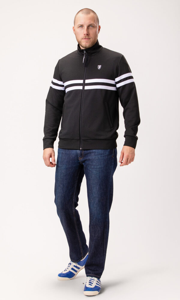 Alternative view of Trainingsjacke "Pitch" Schwarz