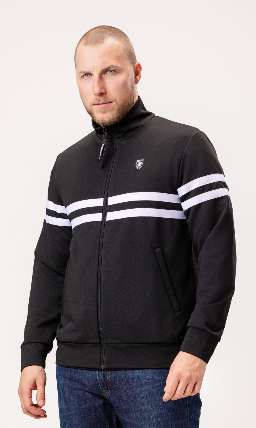 Trainingsjacke "Pitch" Schwarz