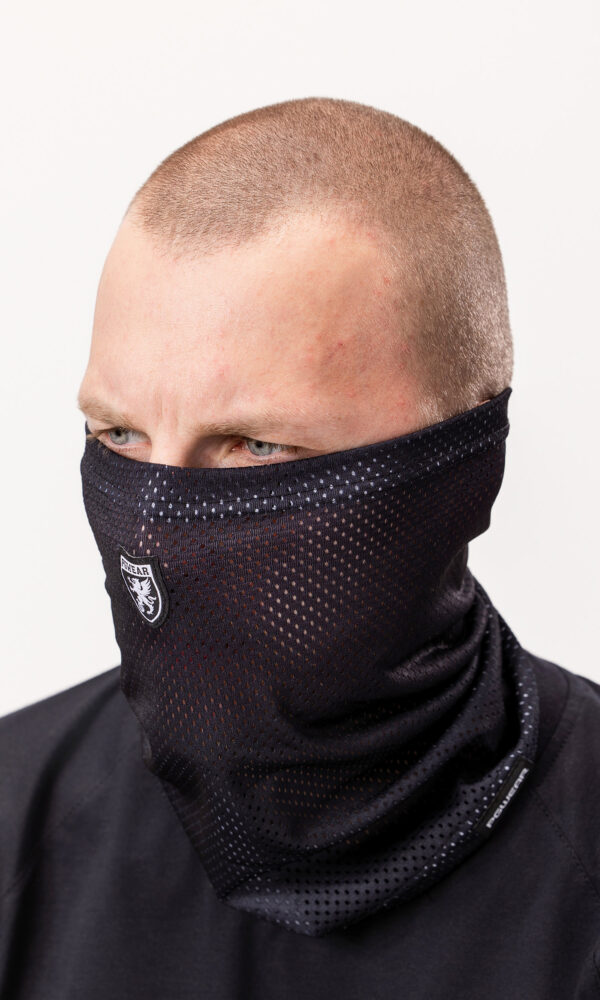 Alternative view of Neck Cover "Commando" Black