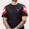T-shirt "VIP" Black White/Red