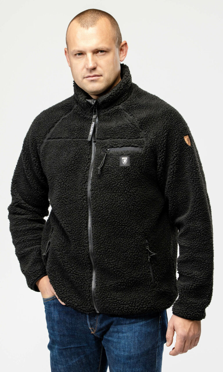 Fleece Jacket "Sherpa" Black