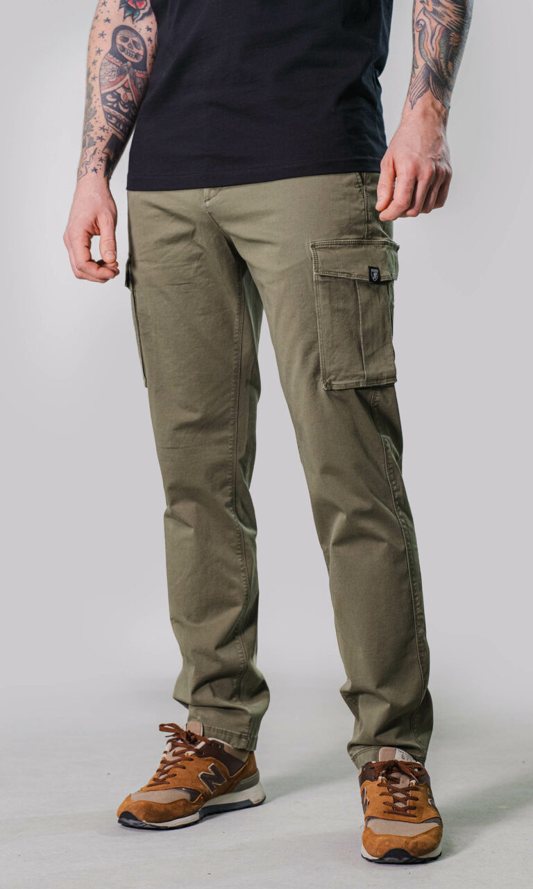 Spodnie Cargo "Flank" Olive