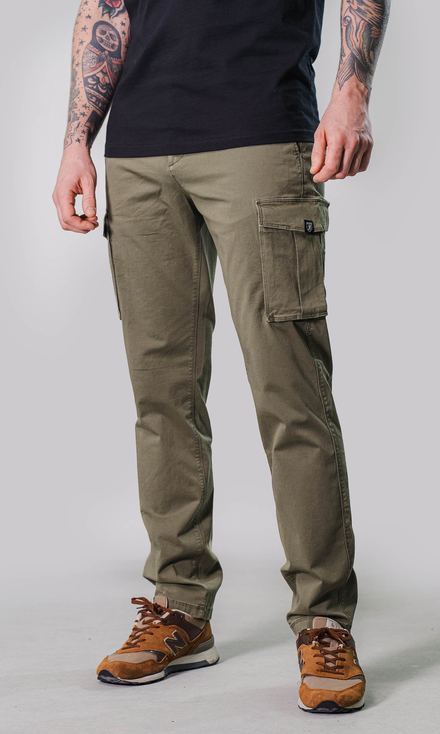 Spodnie Cargo "Flank" Olive