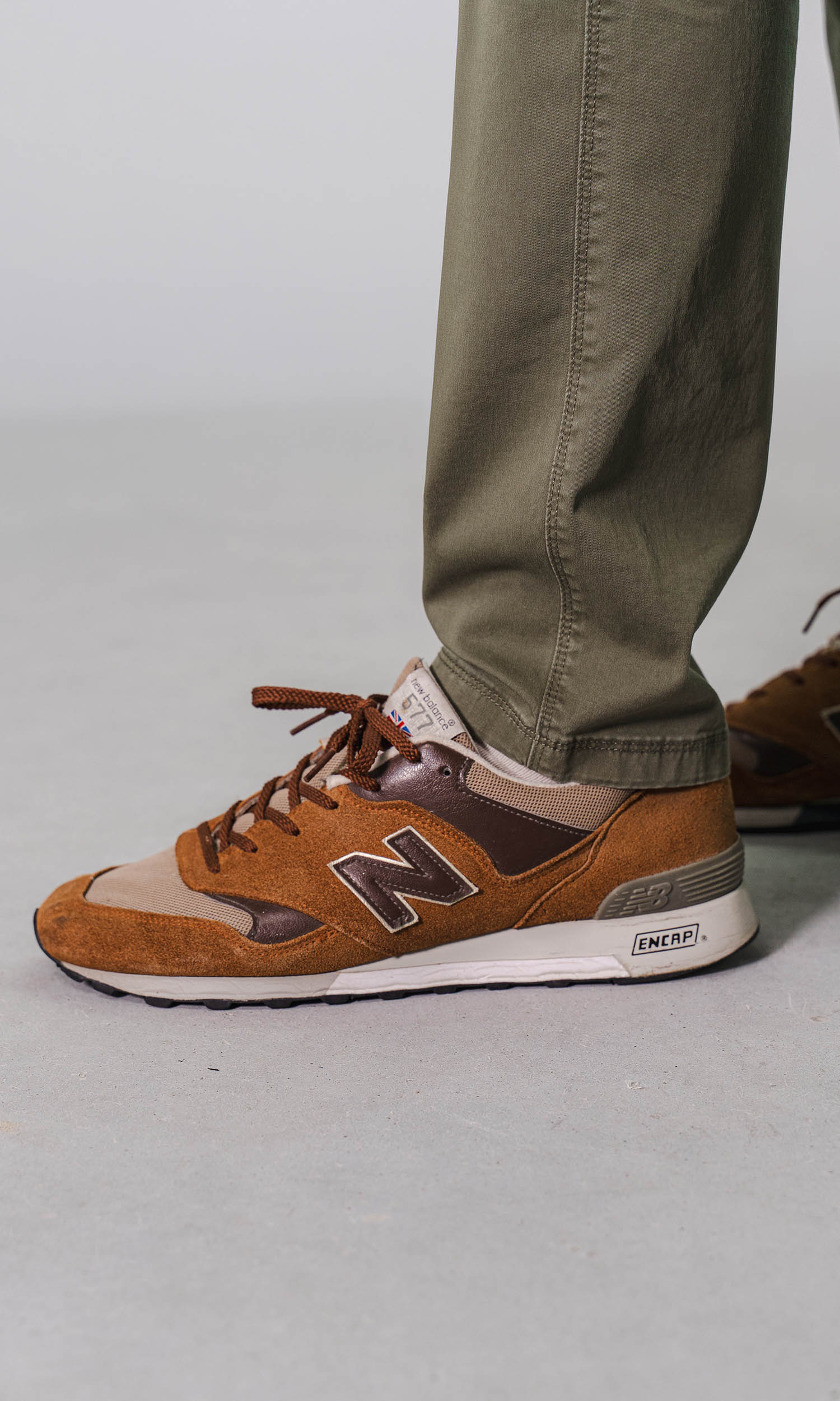 Spodnie Cargo "Flank" Olive - obrazek 3