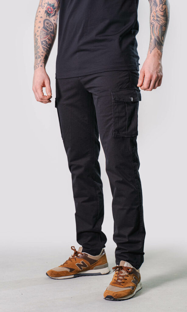Spodnie Cargo "Flank" Black