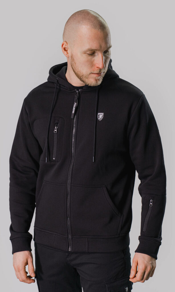 Full Face Kaputzenpullover "Empire" Black