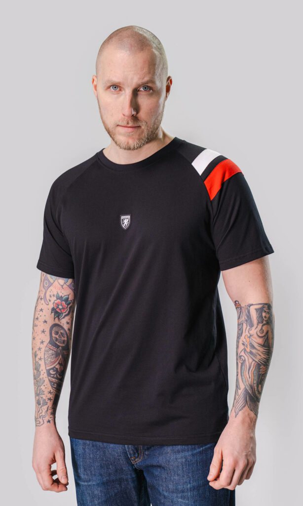 T-shirt "True Colours" Red/White