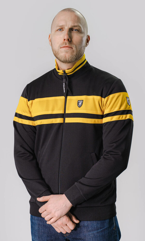 Track Top "Code 90" Black/Yellow