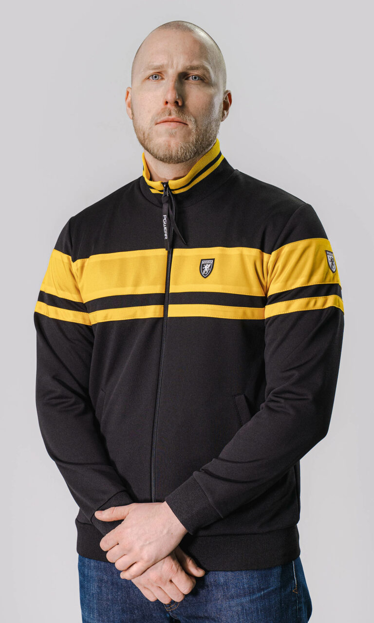 Track Top "Code 90" Black/Yellow