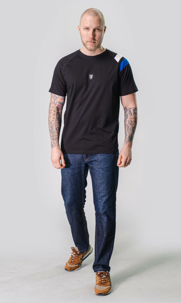 Alternative view of T-shirt "True Colours" Blue/White