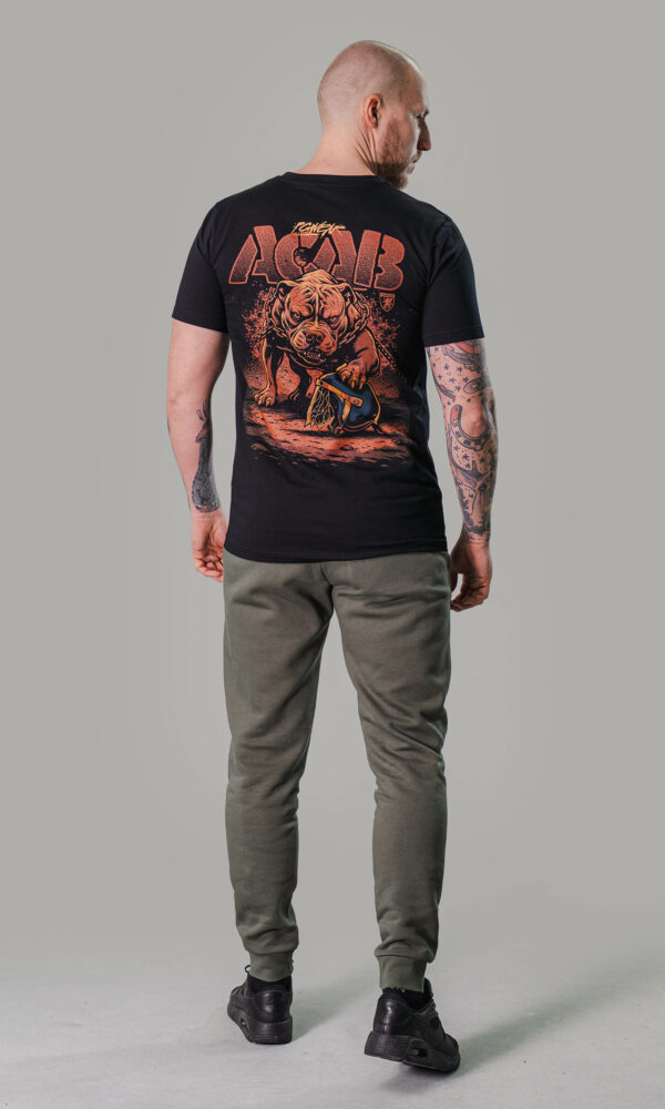 Alternative view of T-shirt "Dog" Black