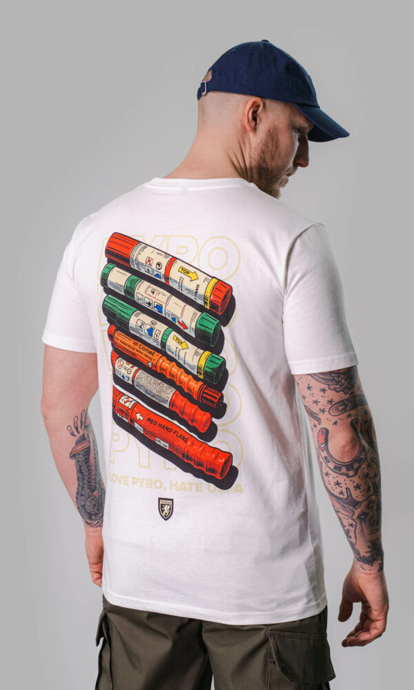 T-shirt "Love Pyro" White