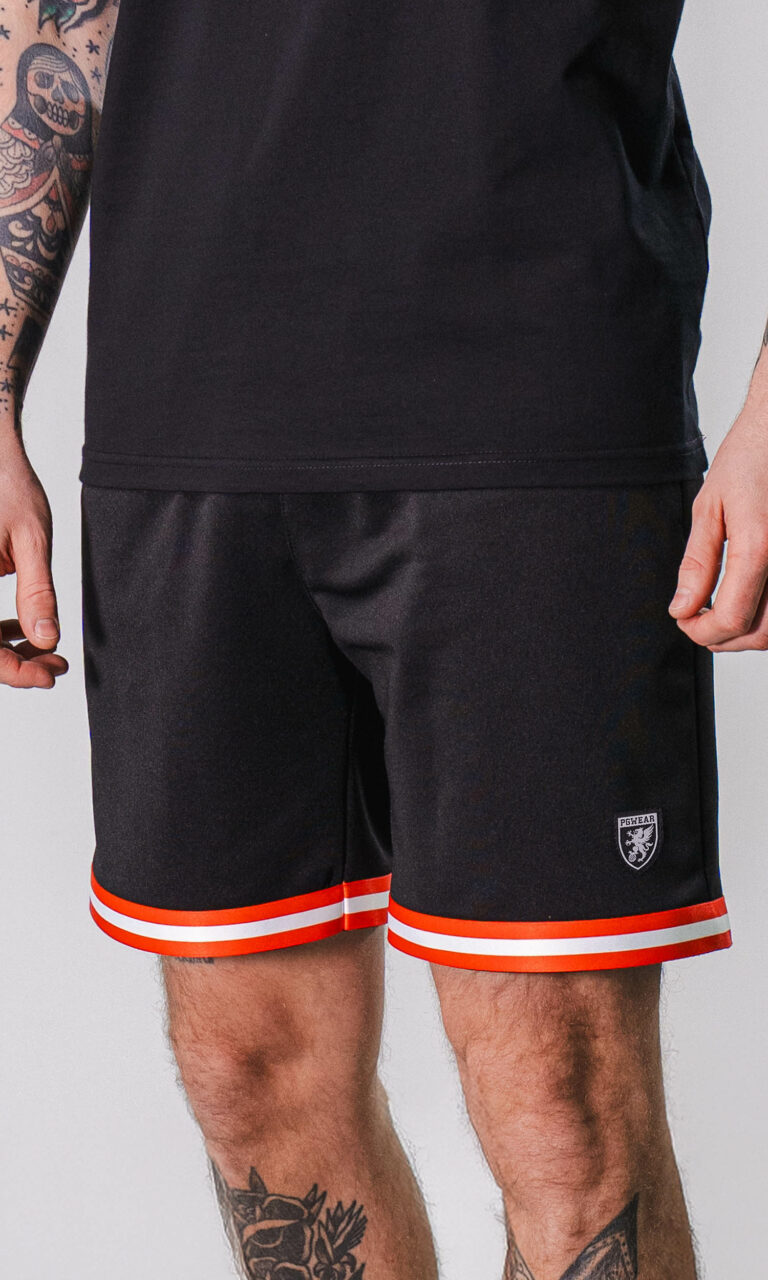 Spodenki "Eagles" Black Red/White