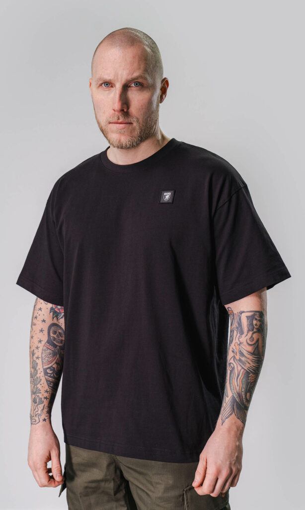 T-shirt "Boxy" Black