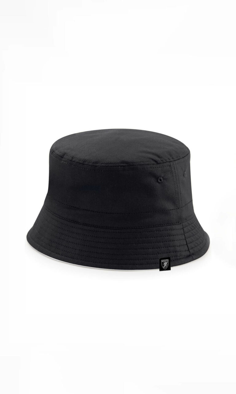 Dwustronna Czapka Rybaczka "Jeremy" Black