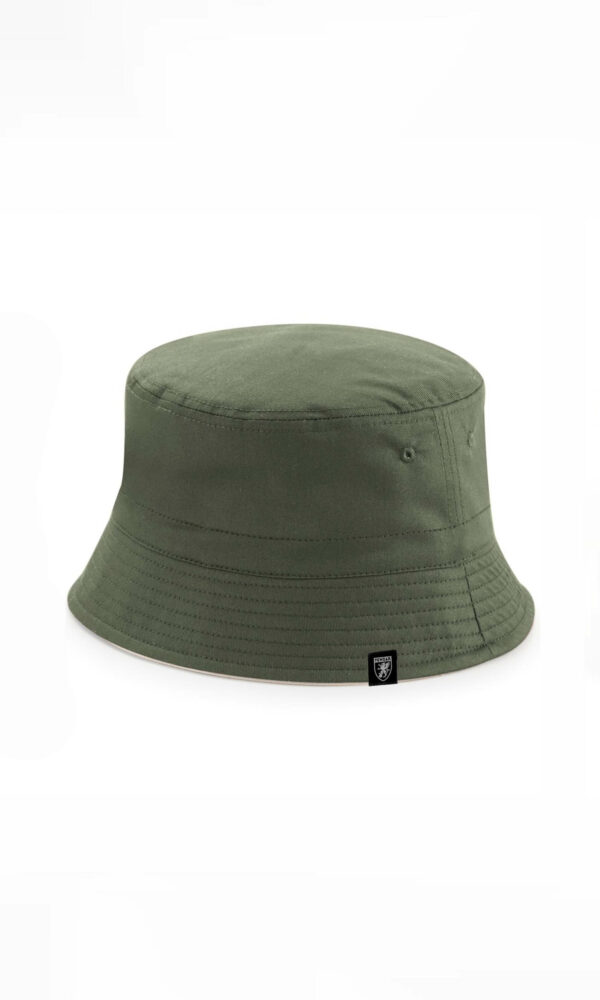 Dwustronna Czapka Rybaczka "Jeremy" Olive