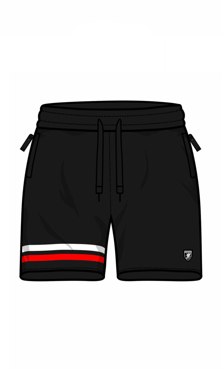 Shorts "Modo" Red/White