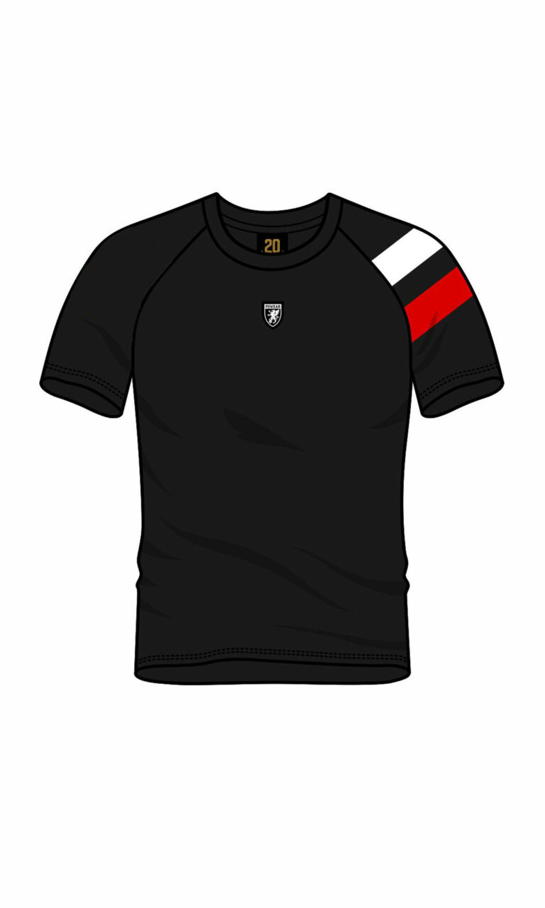 T-shirt "True Colours" Red/White