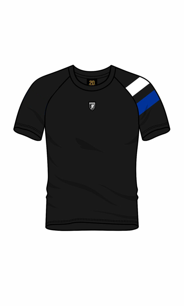 T-shirt "True Colours" Blue/White