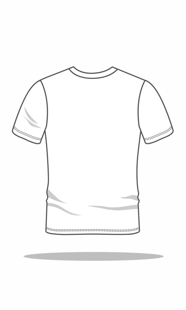 Alternative view of T-shirt "Never Stop" White