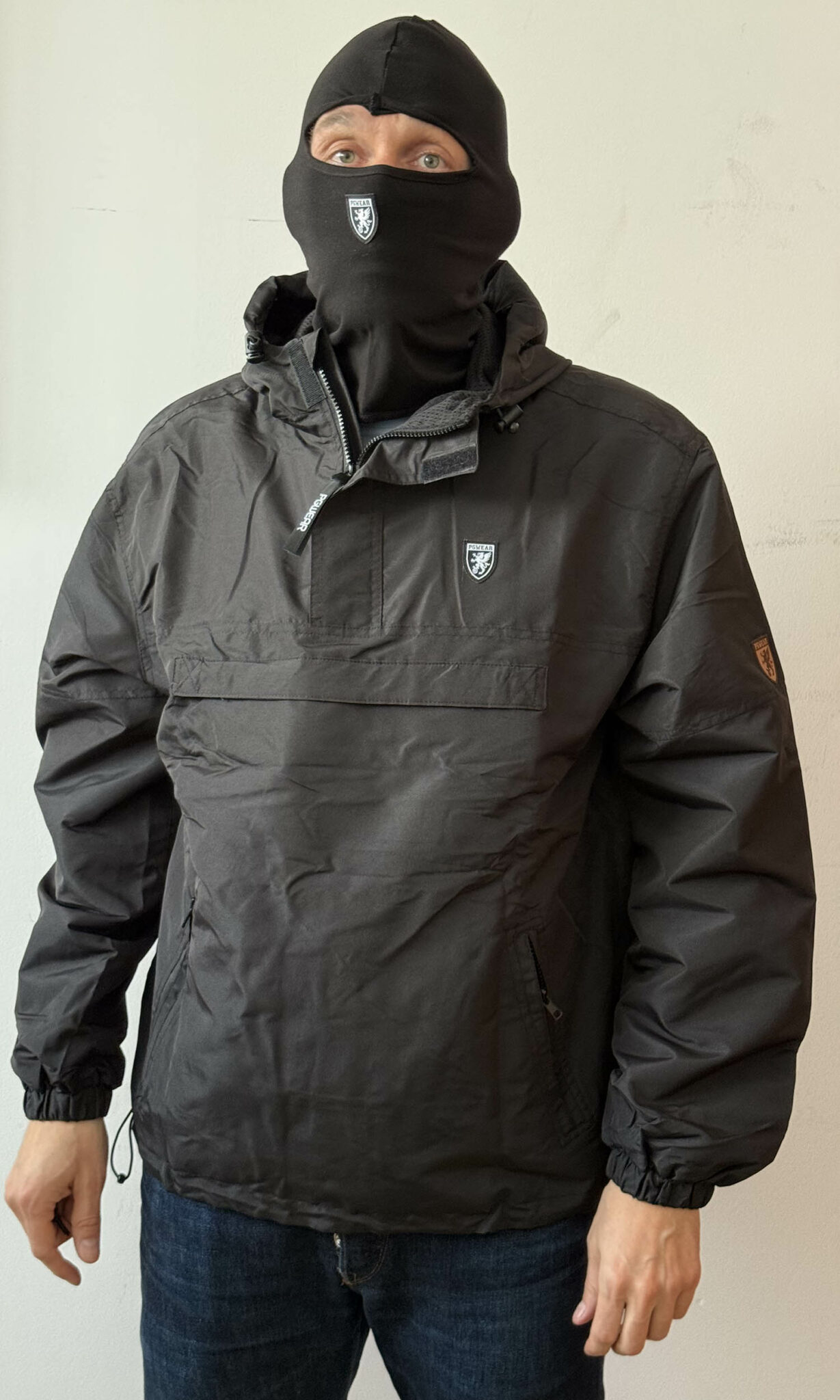 Full Face Softshell Jacket Struggle Black - Nederland