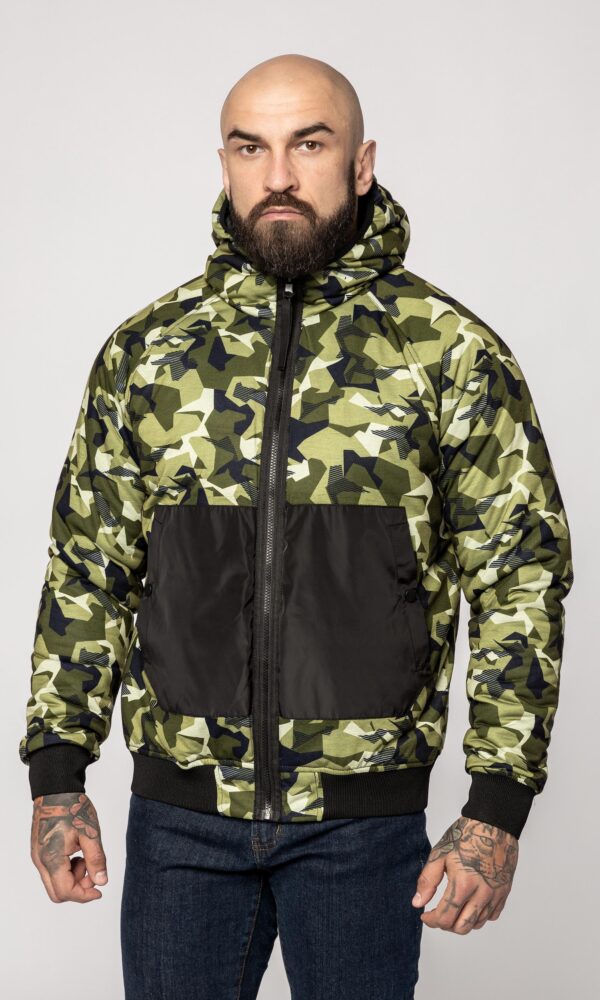 Kurtka dwustronna "Revange" Black Camo